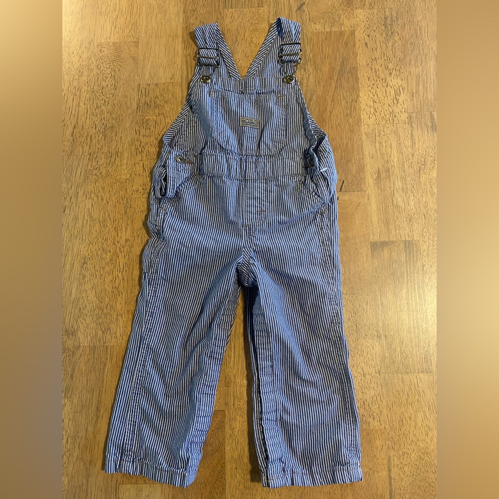 Wrangler Pin Stripe Overalls